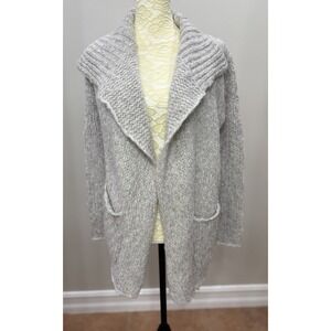 Velvet‎ Graham & Spencer XS Cardigan Wool Blend Lee Loo Textured Slub Pockets